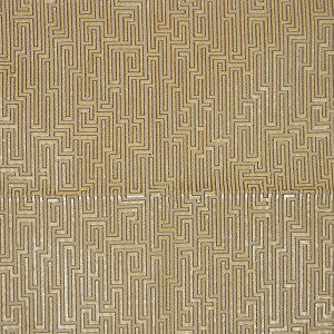 Rhodes/Chocolate/Honey Gg 00039464 by Grey Watkins Fabric