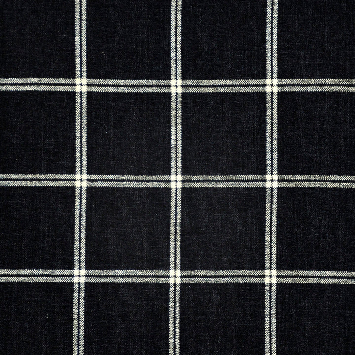Gordon # 434 Caviar by Maxwell Fabric MENSWEAR-PLAIDS & CHECKS 100% POLYESTER INDIA See sample </p><p>Repeat: Horizontal: 3.5" and Vertical: 3.5" 54" - Fabric Carolina -