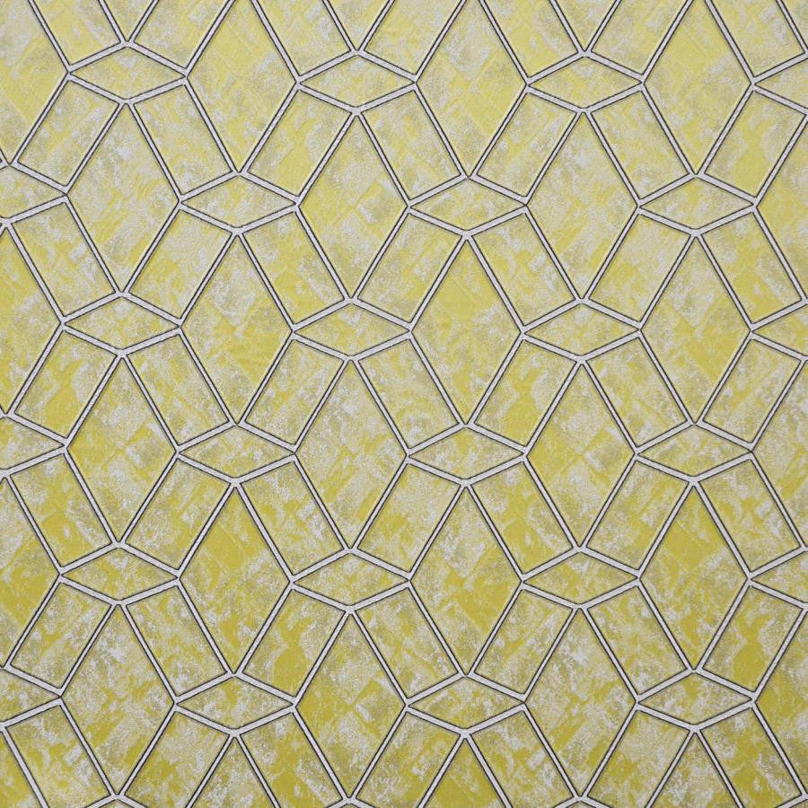 Galina # 604 Lime by Maxwell Fabric Color Theory-Vol.Vi Eden 100% POLYESTER INDIA V-15.6"H-13.4" 54" - Fabric Carolina -