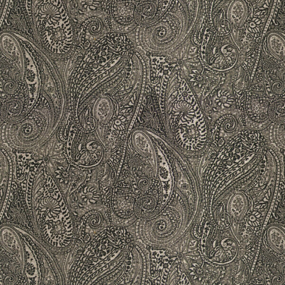 Giant 1 Flint by Stout Fabric RAINBOW LIBRARY SILVER/SMOKE 100%POL INDIA Horizontal: 27.5 and Vertical: 19.875 54 in - Fabric Carolina -