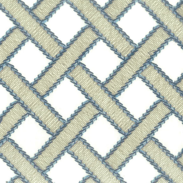 Gibbs 2 Ink by Stout Fabric COLOR MY WINDOW BREEZE/INK 64%POL 28%SVI 8%COT INDIA FLAME RETARDANT-N.F.P.A. 701 SMALL SCALE Horizontal: 3 and Vertical: 3.125 55 in - Fabric Carolina -