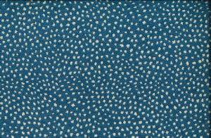 Gifford Indigo by Norbar Designer Fabric MACBETH 70% RAYON 30% POLYESTER CHINA 3 1/2"V 5 1/2"H 58 - Swanky Fabrics -