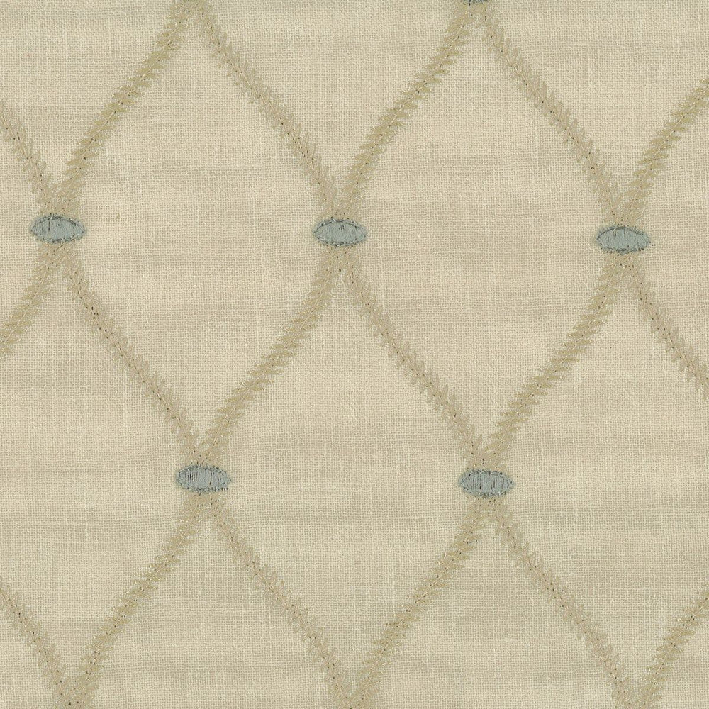 Gilchrist 1 Chamois by Stout Fabric COLOR MY WINDOW EMBROIDERY/SNOW 70%COT 30%POL INDIA FLAME RETARDANT-U.F.A.C. CLASS 1 WYZENBEEK 30 000 DOUBLE RUB WEAR TEST (HEAVY DUTY) Horizontal: 2.625 and Vertical: 4.625 54 in - Fabric Carolina -