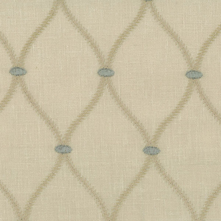 Gilchrist 1 Chamois by Stout Fabric COLOR MY WINDOW EMBROIDERY/SNOW 70%COT 30%POL INDIA FLAME RETARDANT-U.F.A.C. CLASS 1 WYZENBEEK 30 000 DOUBLE RUB WEAR TEST (HEAVY DUTY) Horizontal: 2.625 and Vertical: 4.625 54 in - Fabric Carolina -
