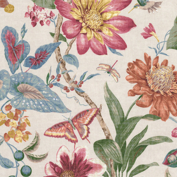 Gimlet 2 Sorbet by Stout Fabric Stout Fabric Gimlet 2 SorbetFabric Comfortable Living Blossom/Sienna 100%Cot Peru </p><p>Repeat: H: 27, V: 0 54 in - Fabric Carolina -