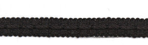 Le Lin Braid 1/2" Black by Europatex Fabric