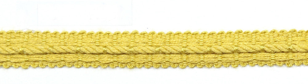 Le Lin Braid 1/2" Citrus by Europatex Fabric Le Lin Collection 63% Linen, 37% Rayon China Horizontal: N/A and Vertical: N/A 1/2" - Fabric Carolina -