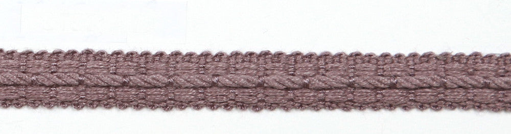 Le Lin Braid 1/2" Fig by Europatex Fabric Le Lin Collection 63% Linen, 37% Rayon China Horizontal: N/A and Vertical: N/A 1/2" - Fabric Carolina -