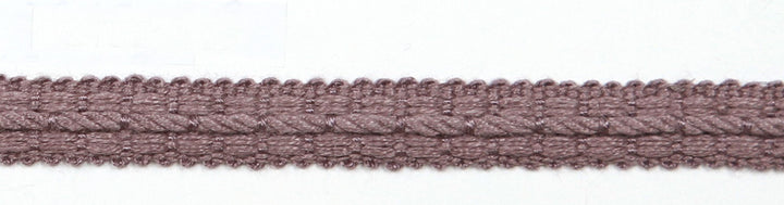 Le Lin Braid 1/2" Fig by Europatex Fabric Le Lin Collection 63% Linen, 37% Rayon China Horizontal: N/A and Vertical: N/A 1/2" - Fabric Carolina -