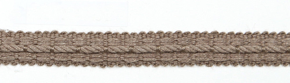 Le Lin Braid 1/2" Grain by Europatex Fabric Le Lin Collection 63% Linen, 37% Rayon China Horizontal: N/A and Vertical: N/A 1/2" - Fabric Carolina -
