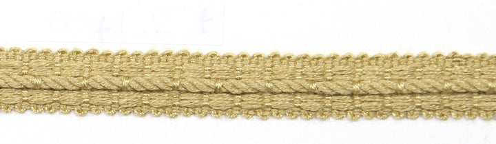 Le Lin Braid 1/2" Jute by Europatex Fabric Le Lin Collection 63% Linen, 37% Rayon China Horizontal: N/A and Vertical: N/A 1/2" - Fabric Carolina -
