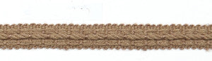Le Lin Braid 1/2" Mocha by Europatex Fabric