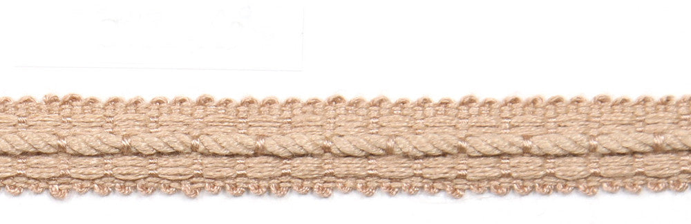 Le Lin Braid 1/2" Nude by Europatex Fabric Le Lin Collection 63% Linen, 37% Rayon China Horizontal: N/A and Vertical: N/A 1/2" - Fabric Carolina -