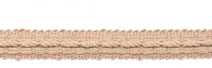 Le Lin Braid 1/2" Nude by Europatex Fabric Le Lin Collection 63% Linen, 37% Rayon China Horizontal: N/A and Vertical: N/A 1/2" - Fabric Carolina -