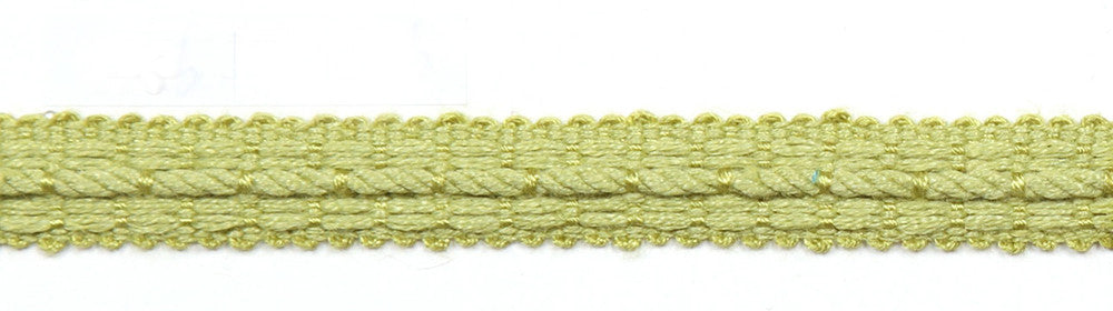 Le Lin Braid 1/2" Pear by Europatex Fabric Le Lin Collection 63% Linen, 37% Rayon China Horizontal: N/A and Vertical: N/A 1/2" - Fabric Carolina -