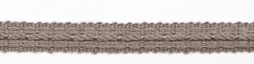 Le Lin Braid 1/2" Shadow by Europatex Fabric Le Lin Collection 63% Linen, 37% Rayon China Horizontal: N/A and Vertical: N/A 1/2" - Fabric Carolina -
