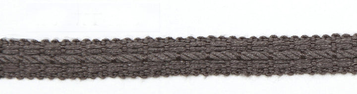 Le Lin Braid 1/2" Steel by Europatex Fabric Le Lin Collection 63% Linen, 37% Rayon China Horizontal: N/A and Vertical: N/A 1/2" - Fabric Carolina -