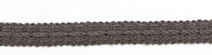 Le Lin Braid 1/2" Steel by Europatex Fabric