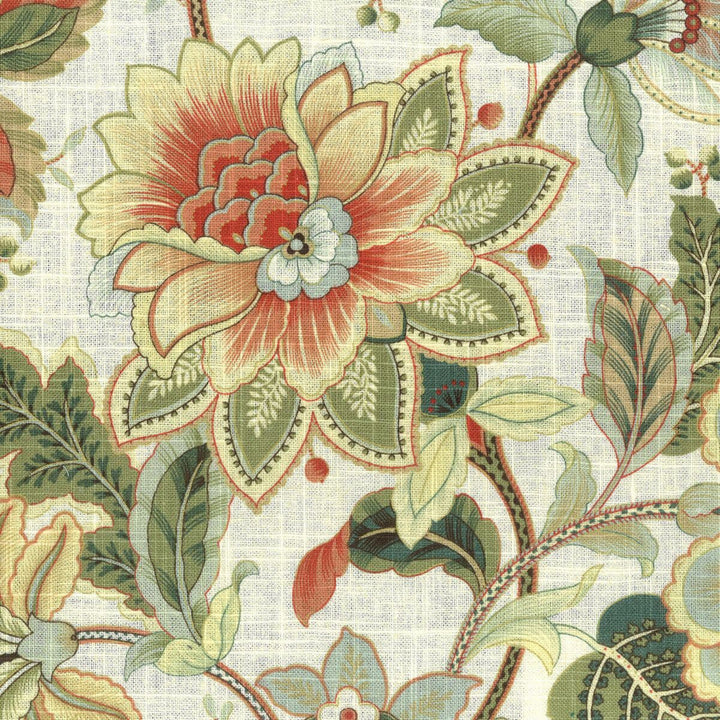 Gina 2 Opal by Stout Designer Fabric RAINBOW LIBRARY AQUAMARINE/SEACREST 55%LIN 45%SVI CHINA FLAME RETARDANT-U.F.A.C. CLASS 1 WYZENBEEK 12 000 DOUBLE RUB WEAR TEST (MEDIUM DUTY) Horizontal: 27 and Vertical: 27 54 in - Swanky Fabrics -
