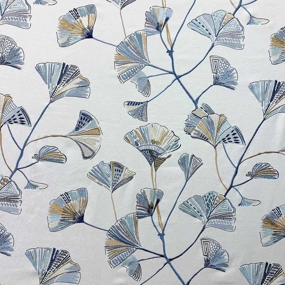 Gingko River by Magnolia Fabric - 33 Vis, 26 Poly, 26 Lin, 15 Ray China 91000 Horizontal: 18 and Vertical: 15.25 54 - Fabric Carolina -