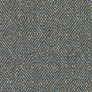 Giovanni 4 Indigo by Stout Fabric