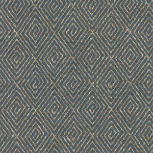 Giovanni 4 Indigo by Stout Fabric