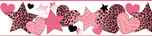 Diva Pink Stars Cheetah Wallpaper by Chesapeake