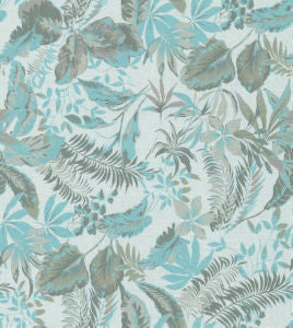 Giverny Aqua 67 by Norbar Fabric