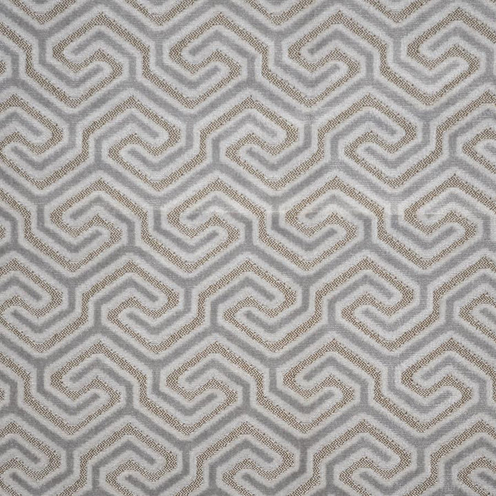 Garola # 612 Aluminum by Maxwell Fabric Performance Cut Velvets 48% POLYESTER
47% VISCOSE
5% COTTON BELGIUM V-5.0"H-3.4" 55" - Fabric Carolina -