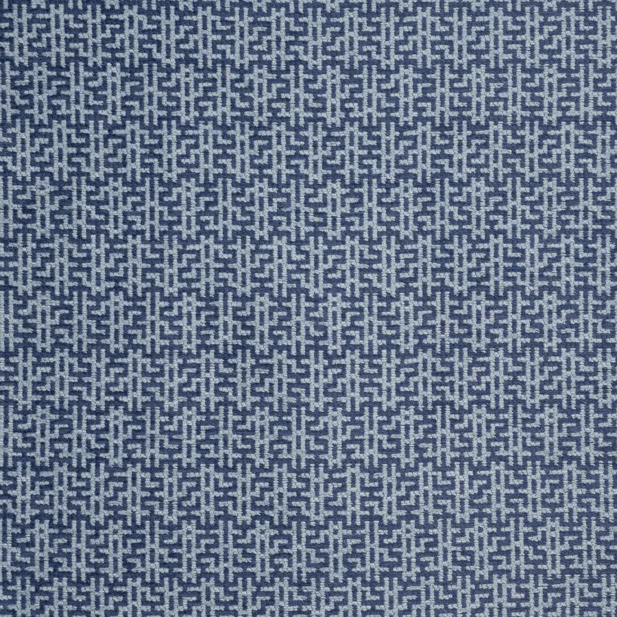 Garden Maze # 611 Reflection by Maxwell Designer Fabric Performance Wovens-Vol. Vii Bluejay 89% UV POLYESTER
11% UV RECYCLED POLYESTER USA V-3.1" H-1.9" 55" - Swanky Fabrics -
