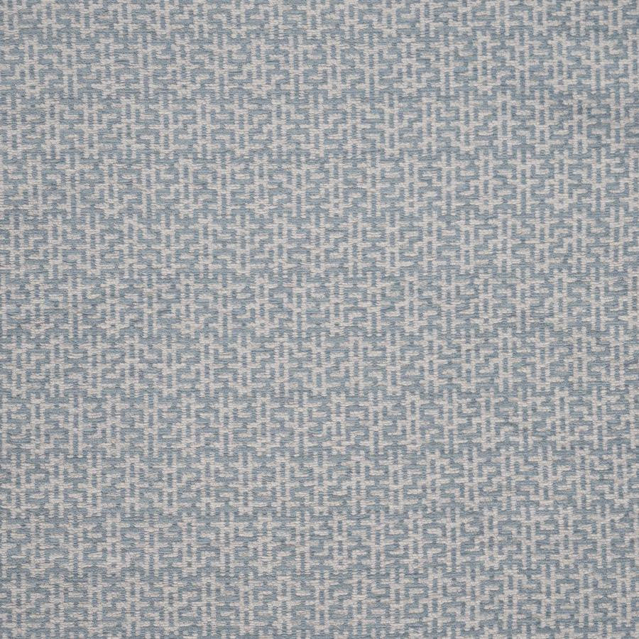 Garden Maze # 626 Celeste by Maxwell Fabric Performance Wovens-Vol. Vii Bluejay 89% UV POLYESTER
11% UV RECYCLED POLYESTER USA V-3.1" H-1.9" 55" - Fabric Carolina -