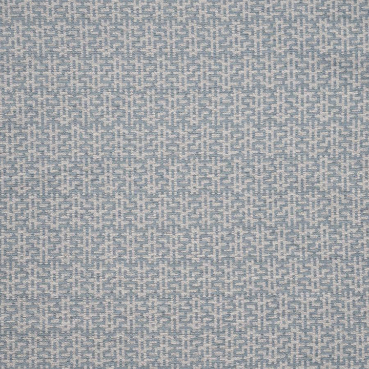 Garden Maze # 626 Celeste by Maxwell Fabric Performance Wovens-Vol. Vii Bluejay 89% UV POLYESTER
11% UV RECYCLED POLYESTER USA V-3.1" H-1.9" 55" - Fabric Carolina -