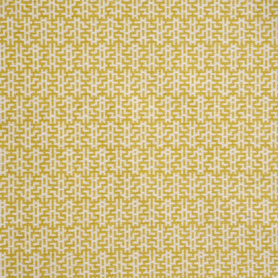 Garden Maze # 908 Sulphur by Maxwell Fabric Performance Wovens-Vol. Vii Tidepool 89% UV POLYESTER
11% UV RECYCLED POLYESTER USA V-3.1" H-1.9" 55" - Fabric Carolina -