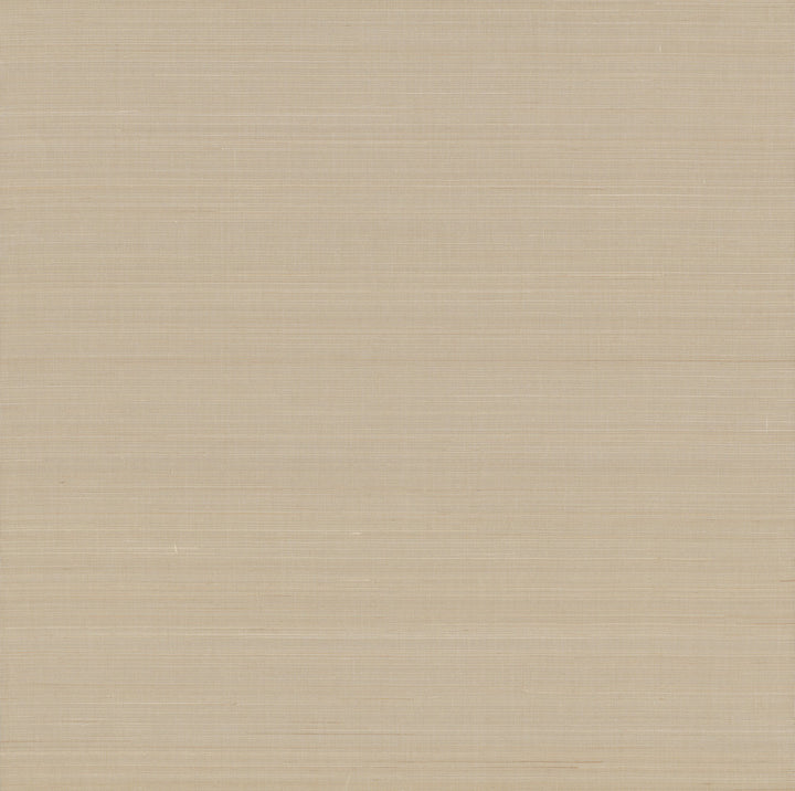 Abaca Weave Beige Wallpaper by Ronald Redding Grasscloth & Natural Resource Covers about 72 square feet 36-in by 24-ft long roll Unpasted 0 - Fabric Carolina -