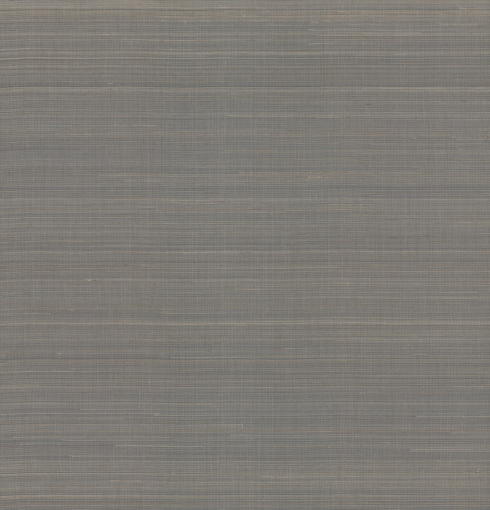 Abaca Weave Black Wallpaper by York Wallcoverings Grasscloth II Covers about 72 square feet 36-in by 24-ft long roll Unpasted 0 - Fabric Carolina -