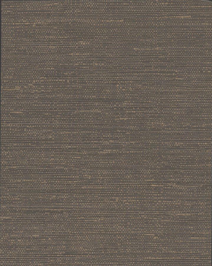 Essence Brown Metallic Wallpaper by York Wallcoverings Grasscloth Resource Library Covers about 60.8 square feet 27-in by 27-ft long roll Unpasted 0 - Fabric Carolina -