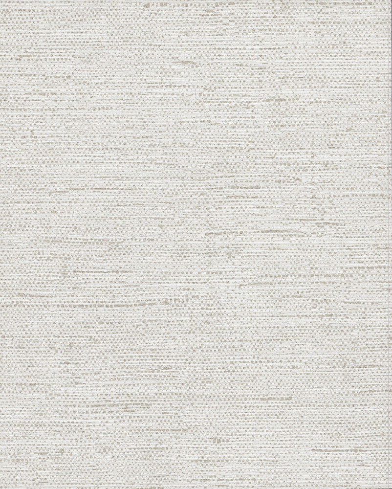 Essence White Metallic Wallpaper by York Wallcoverings Grasscloth Resource Library Covers about 60.8 square feet 27-in by 27-ft long roll Unpasted 0 - Fabric Carolina -