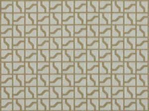 Glacier Flax 197 by Norbar Designer Fabric 52% POLYESTER 48% COTTON INDIA 3 1/4"V 3 1/8"H 49 - Swanky Fabrics -