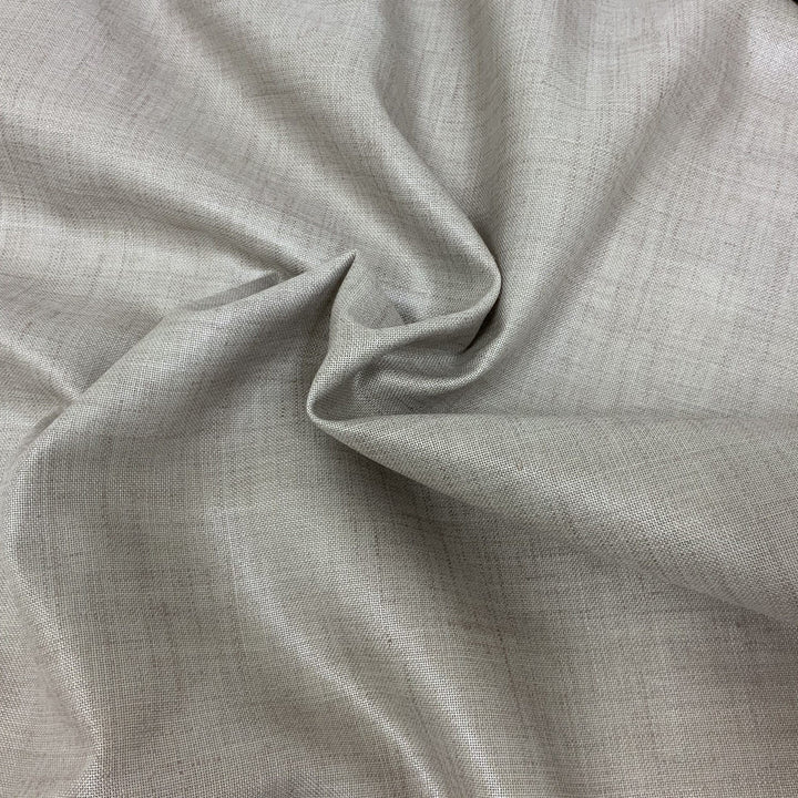 GLAZE 32J8831 by JF Fabric Harmony 80% Polyester, 20% Linen Italy Horizontal: and Vertical: 126 - Fabric Carolina -