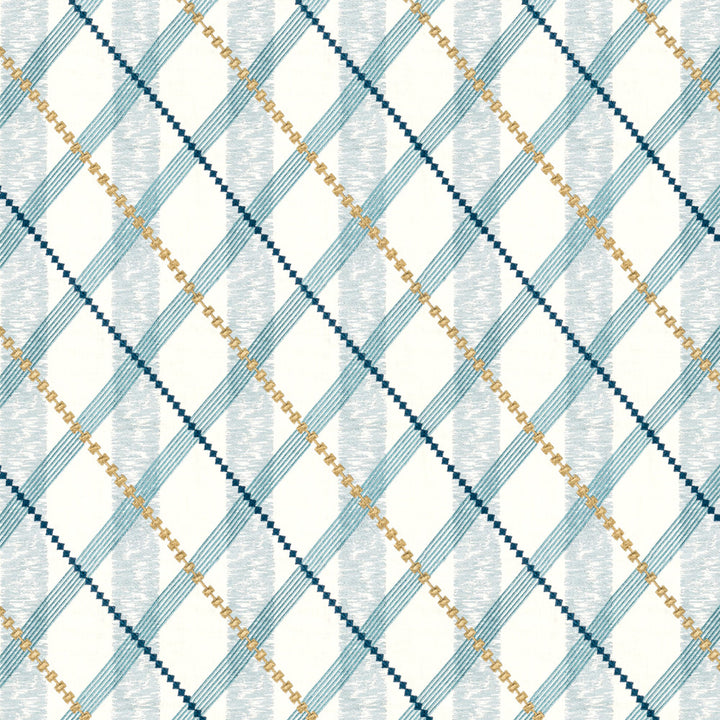 Gleam 1 Blue by Stout Fabric Stout Fabric Gleam 1 BlueFabric RAINBOW LIBRARY HORIZON/LAKE 60%LIN 40%COT %BEMB INDIA </p><p>Repeat: H: 12.750, V: 15.750 51 in - Fabric Carolina -