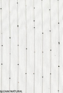 Gleam Natural by Norbar Fabric
