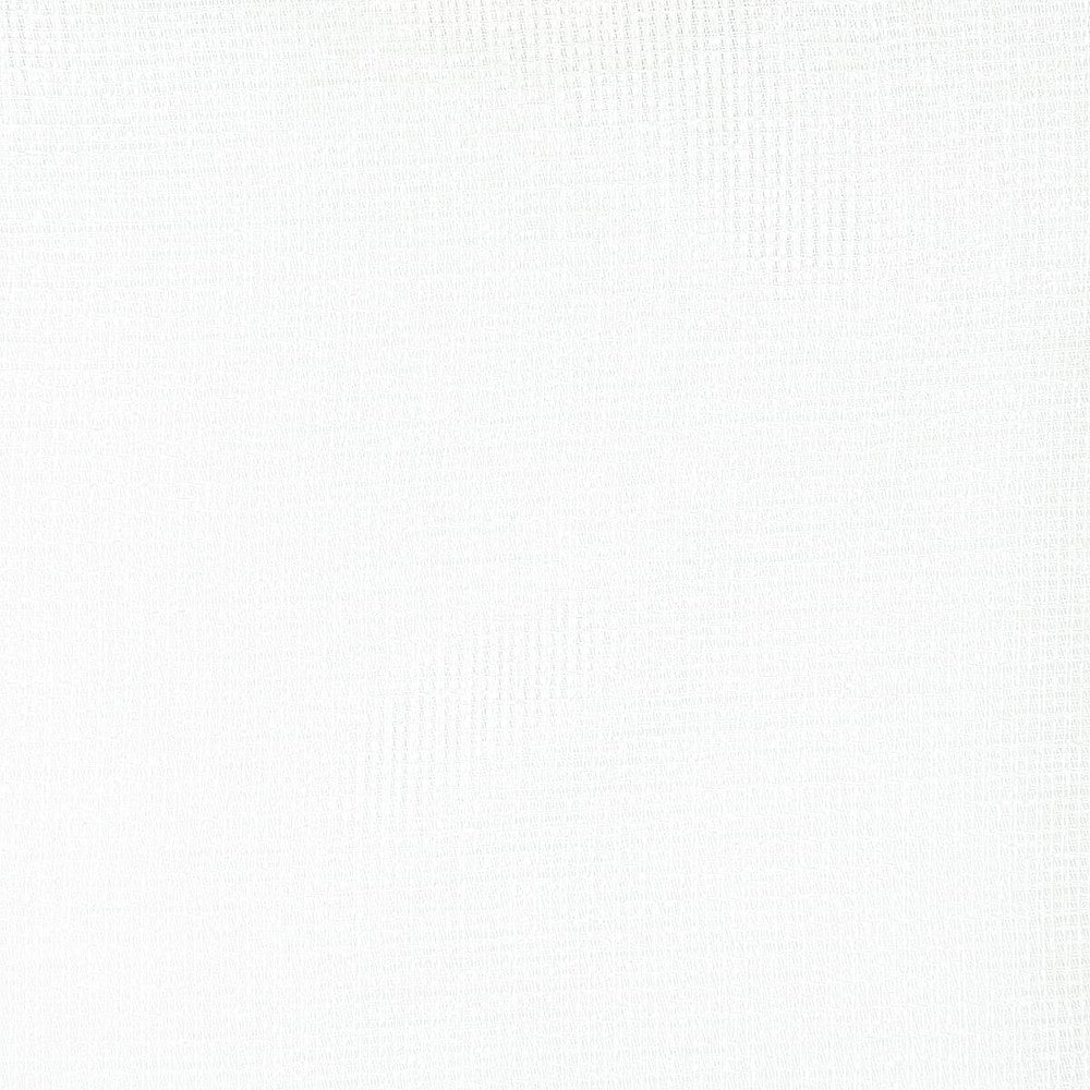 Gleeful 3 Snow by Stout Designer Fabric SHEER ESSENTIALS 100%POL CHINA FLAME RETARDANT-N.F.P.A. 701 SMALL SCALE Horizontal: 0 and Vertical: 0 118 in - Swanky Fabrics -