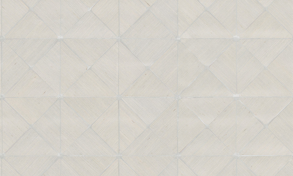 Dazzling Diamond Sisal Grasscloth Silver Wallpaper by York Wallcoverings Geometric Resource Library Covers about 72 square feet 36-in by 24-ft long roll Unpasted 6 - Fabric Carolina -
