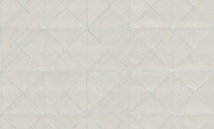 Dazzling Diamond Sisal Grasscloth Silver Wallpaper by York Wallcoverings Geometric Resource Library Covers about 72 square feet 36-in by 24-ft long roll Unpasted 6 - Fabric Carolina -