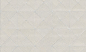 Dazzling Diamond Sisal Grasscloth Silver Wallpaper by York Wallcoverings