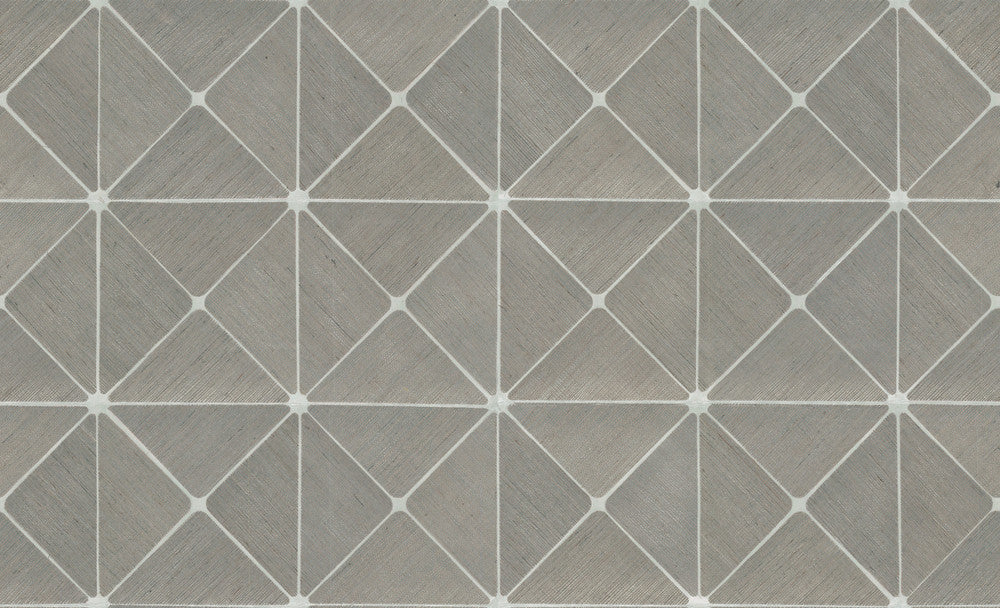 Dazzling Diamond Sisal Grasscloth Grey Wallpaper by York Wallcoverings Geometric Resource Library Covers about 72 square feet 36-in by 24-ft long roll Unpasted 6 - Fabric Carolina -