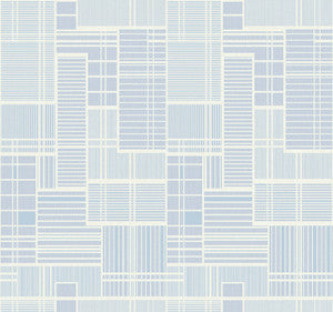 Remodel Blue Wallpaper by York Wallcoverings