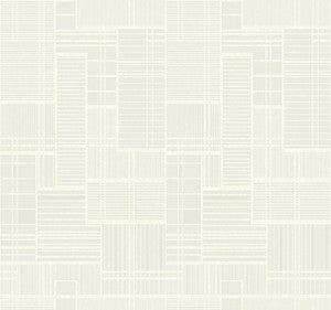 Remodel White Wallpaper by York Wallcoverings