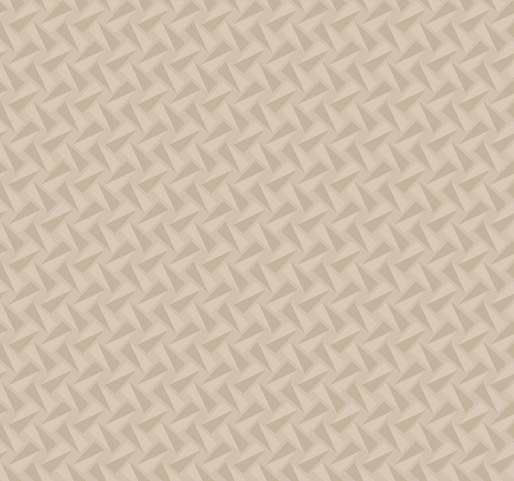 Petite Pivots Sand Wallpaper by York Wallcoverings Geometric Resource Library Covers about 60.8 square feet 27-in by 27-ft long roll Prepasted 25.25 - Fabric Carolina -