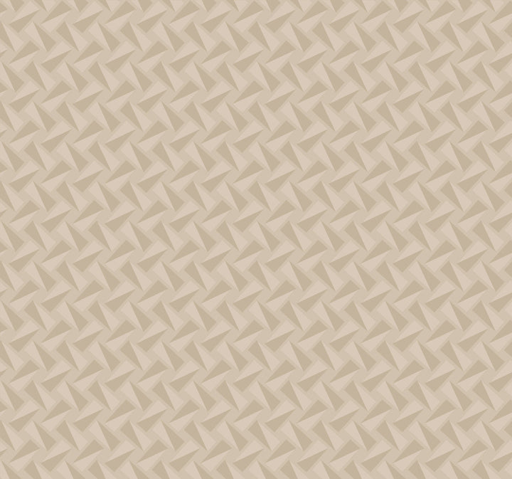 Petite Pivots Sand Wallpaper by York Wallcoverings Geometric Resource Library Covers about 60.8 square feet 27-in by 27-ft long roll Prepasted 25.25 - Fabric Carolina -